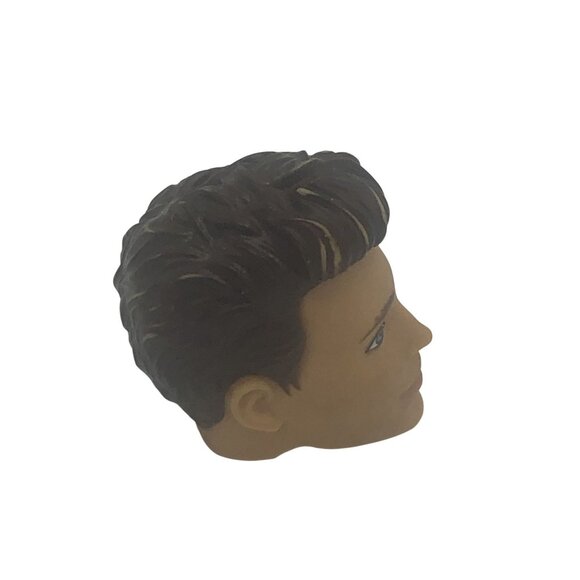 Ken Doll Replacement Head With Brown Hair & Blue Eyes - Picture 4 of 5